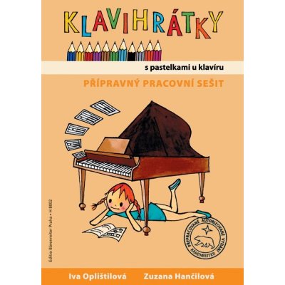 Klavihrátky s pastelkami u klavíru přípravný sešit – Hledejceny.cz