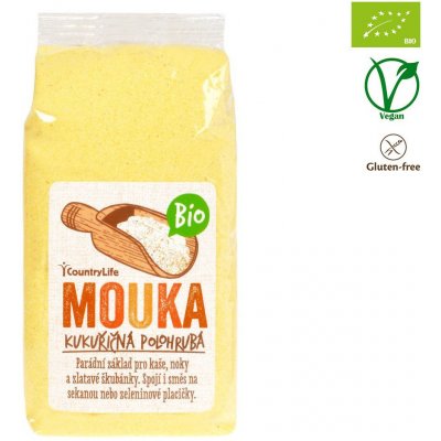 Country Life mouka kukuřičná polohrubá Bio 400 g – Hledejceny.cz