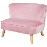 Roba Lil Sofa dětská pohovka light /růžová 70 cm 50 cm 48 cm – Zboží Dáma
