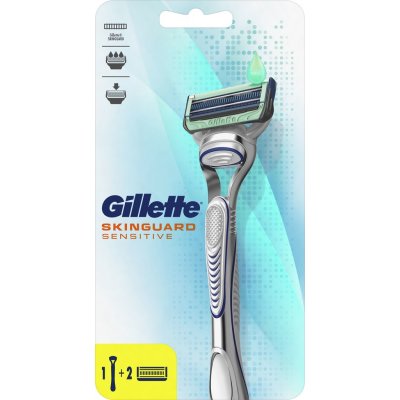 Gillette SkinGuard Sensitive + 2 ks hlavic – Zboží Mobilmania