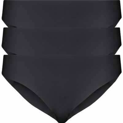 esmara Dámské bezešvé kalhotky 3 kusy černá