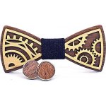 Gaira s manžetovými knoflíčky 709093 dřevěný – Zbozi.Blesk.cz
