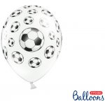 PartyDeco Latexové balóny Fotbal – Zboží Dáma