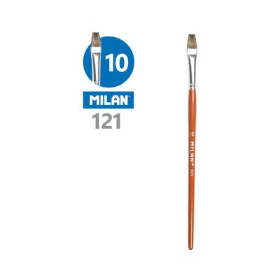 Štětec plochý Milan 121/10 – Zboží Dáma