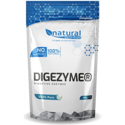 Natural Nutrition DigeZyme trávicí enzymy prášek 50 g – Hledejceny.cz