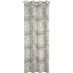 Eurofirany Záclona připravená na očka OLA 140x250 Eurofirany šedá/béžová – Zboží Mobilmania
