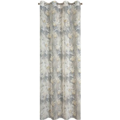 Eurofirany Záclona připravená na očka OLA 140x250 Eurofirany šedá/béžová – Zboží Mobilmania