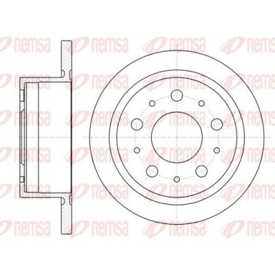 Brzdový kotouč REMSA 61057.00