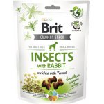 Brit Care Dog Crunchy Cracker Insects with Rabbit enriched with Fennel 200 g – Sleviste.cz