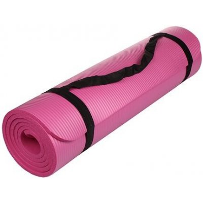 Yoga NBR 10 Mat podložka na cvičení růžová varianta 40622 – Zboží Mobilmania