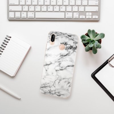 Pouzdro iSaprio - White Marble 01 - Huawei P20 Lite – Zboží Mobilmania