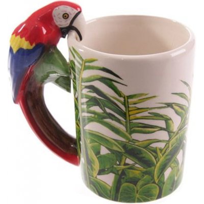 Puckator Hrnek papoušek 400 ml – Zboží Mobilmania
