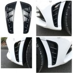 Spoilery do předního nárazníku Mercedes Benz C W205 aero flaps | Zboží Auto