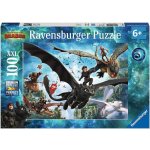 Ravensburger Svítící Jak vycvičit draka 3 XXL 100 dílků – Zboží Mobilmania
