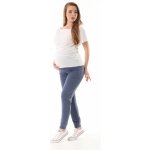 Gregx těhotenské kalhoty tepláky Vigo s kapsami jeans