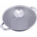 Kamille litinová wok pánev indukce 26 cm