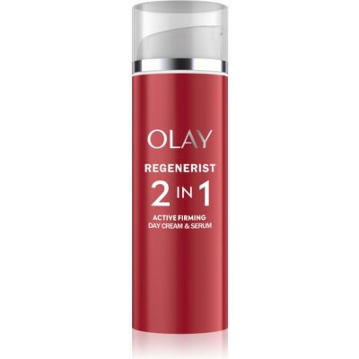 Olay Regenerist 2 in 1 Day Cream & Serum zpevňující denní krém a sérum proti vráskám 2 v 1 50 ml – Hledejceny.cz
