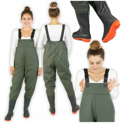 CAPERLAN Rybářské brodicí kalhoty s neoprenovými botami prodyšné 500 – Sleviste.cz