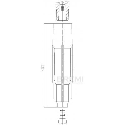 Zástrčka, zapalovací svíčka BREMI 13343/2 – Zboží Mobilmania
