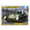 Model Zvezda Tank Su-76m Soviet Self Propelled Gun Tank Military 1945 1:35