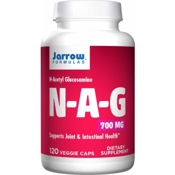 Jarrow Formulas N-A-G N-Acetyl-D-Glukosamin 700 mg 120 rostlinných kapslí
