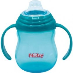 Nûby No Spill hrnek s brãkem 270ml aqua