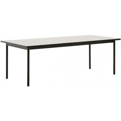 Kave Home Maurina 223 x 101 cm zahradní stůl Bílo-zelený – Hledejceny.cz