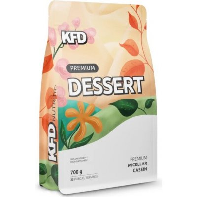 KFD Micelární kasein Premium Dessert 700 g – Zbozi.Blesk.cz