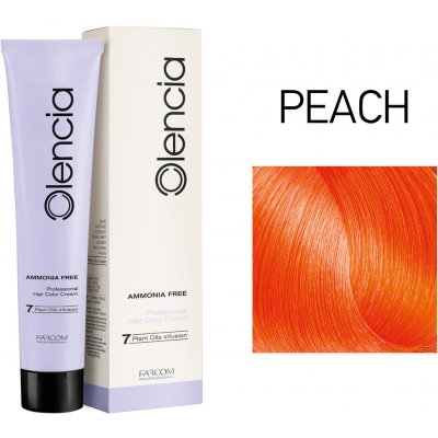 Olencia barva na vlasy Peach 100 ml – Zboží Mobilmania