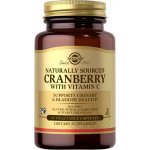 Solgar Cranberry with Vitamin C, Brusinka s Vitaminem C, 60 rostlinných kapslí – Hledejceny.cz