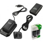 APT KX7A 2x XBOX 360 Baterie USB kabel, černá – Zboží Živě
