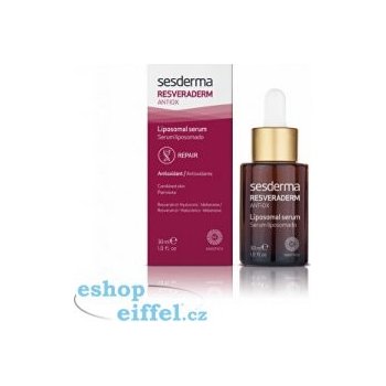 Sesderma Resveraderm antioxidační sérum pro obnovu povrchu pleti Stem Cells of Eryngium Maritimum Vitis Vinifera Extract 30 ml