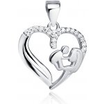 OLIVIE Stříbrný přívěsek MAMINKA 7406 – Zboží Dáma