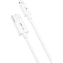 Foneng X67 USB-Lightning, 5A, 1m, bílý