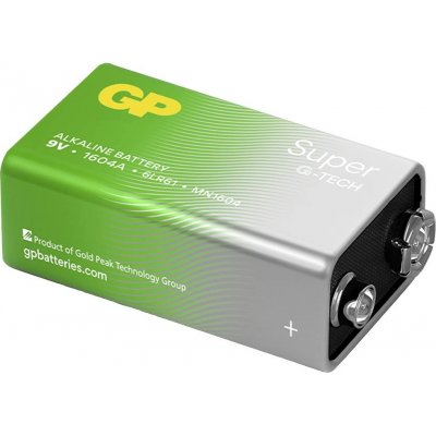 GP Batteries Super baterie 9 V 9 V 1 ks – Zboží Mobilmania