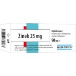 Generica Zinek 25 mg 90 tablet – Hledejceny.cz