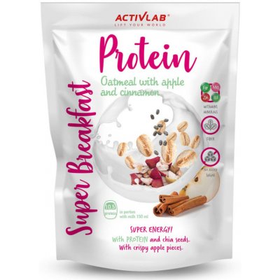 ACTIVLAB Super protein breakfast ovesná kaše 300 g – Zbozi.Blesk.cz