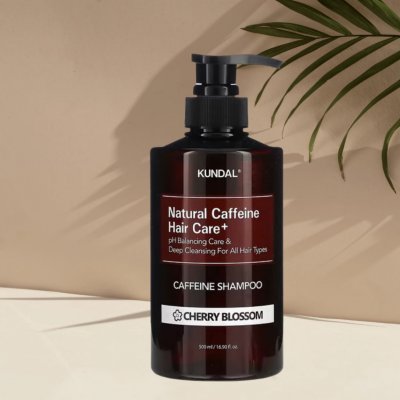 Kundal Natural Caffeine & Intensive Scalp care+ šampon 500 ml – Zboží Mobilmania