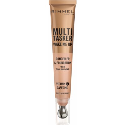 Rimmel Multi-Tasker Wake Me Up Concealer & Foundation korektor 025 Rose Ivory 20 ml – Hledejceny.cz