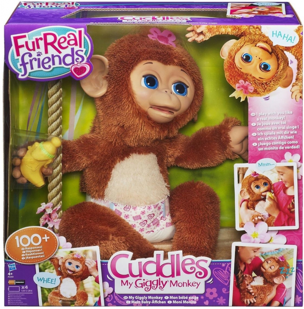 Hasbro FurReal Friends Opička Cuddles A1650E24 od 2 590 Kč - Heureka.cz