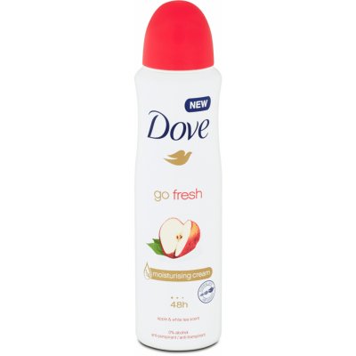 Dove Go Fresh Apple & White Tea antiperspirant deospray 150 ml – Zbozi.Blesk.cz