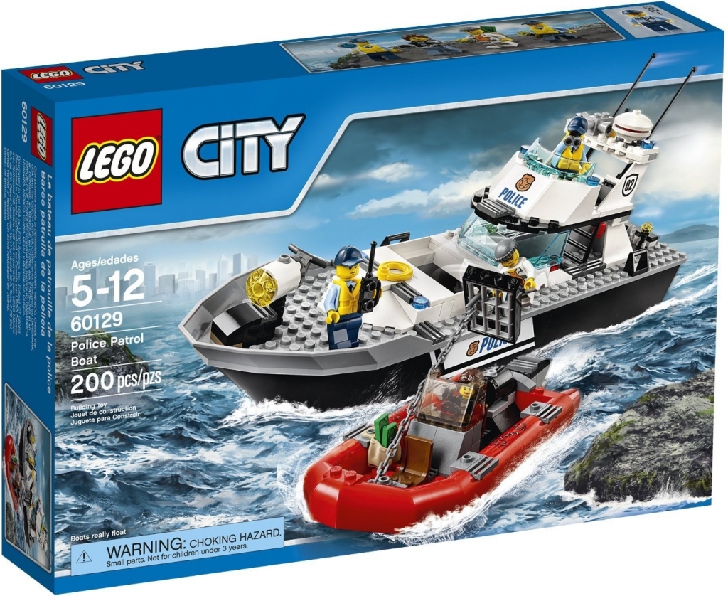 LEGO® City 60129 Policejní hlídková loď