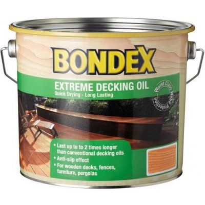 Bondex Extreme Decking Oil 2,5 l bezbarvý – HobbyKompas.cz