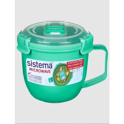 Sistema Hrnek na polévku Microwave 565 ml zelená – Zboží Dáma