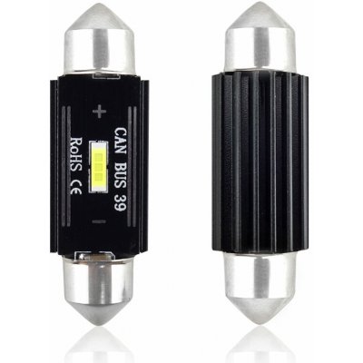 AMiO LED žárovky CANBUS 1 SMD UltraBright 1860 Festoon 39mm White 12V/24V – Hledejceny.cz