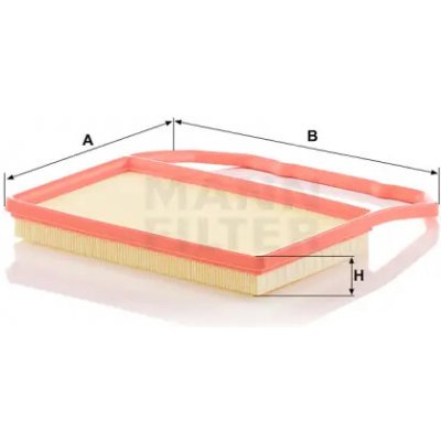 MANN FILTER Vzduchový filtr C 31 031 – Hledejceny.cz