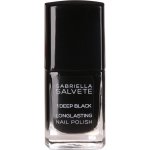 Gabriella Salvete Longlasting Enamel lak na nehty 01 Deep Black 11 ml – Zboží Dáma