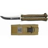Nůž pro bojové sporty K25 Balisong 10
