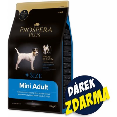 Prospera Plus Mini Adult kuře s rýží 8 kg – Hledejceny.cz