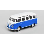 Maisto Volkswagen T1 Samba:modrá bílá 1:43 – Sleviste.cz